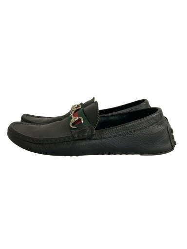 【中古】GUCCI◆500 by/シェリーライン/ビットローファー/UK6/BLK【シューズ】 【中古】GUCCI◆500 by/シェリーライン/ビットローファー/UK6/BLK【シューズ】