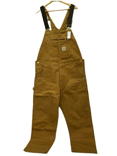【中古】Carhartt◆オーバーオール/38/コットン/BRW【メンズウェア】 【中古】Carhartt◆オーバーオール/38/コットン/BRW【メンズウェア】