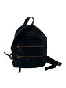 【中古】MARC BY MARC JACOBS◆リュック/ナイロン/BLK/12T-01048012【バッグ】