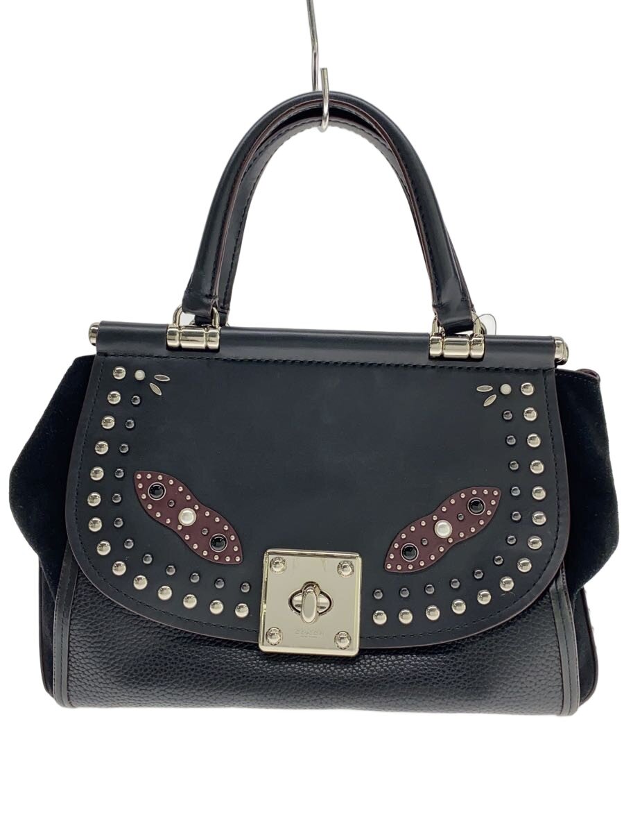 COACH - 【中古】COACH◆ハンドバッグ/--/BLK/57120【バッグ】