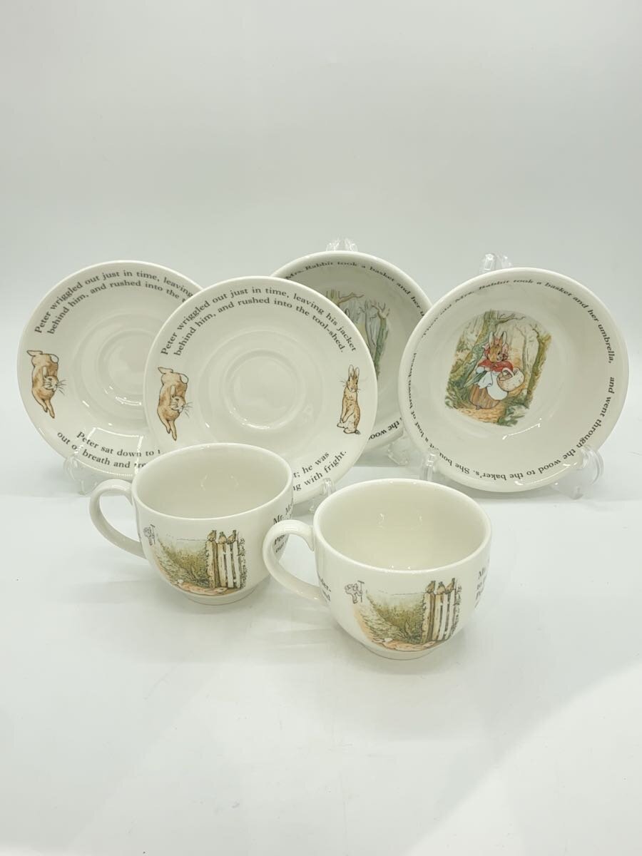 【中古】WEDGWOOD◆洋食器その他/6点セット/WHT//【キッチン用品】