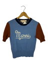 【中古】MARNI◆半袖カットソー/36/コットン/BLU【レディースウェア】