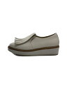 【中古】ZUCCa◆タッセルシューズ キルトシューズ/L/WHT【シューズ】(4)