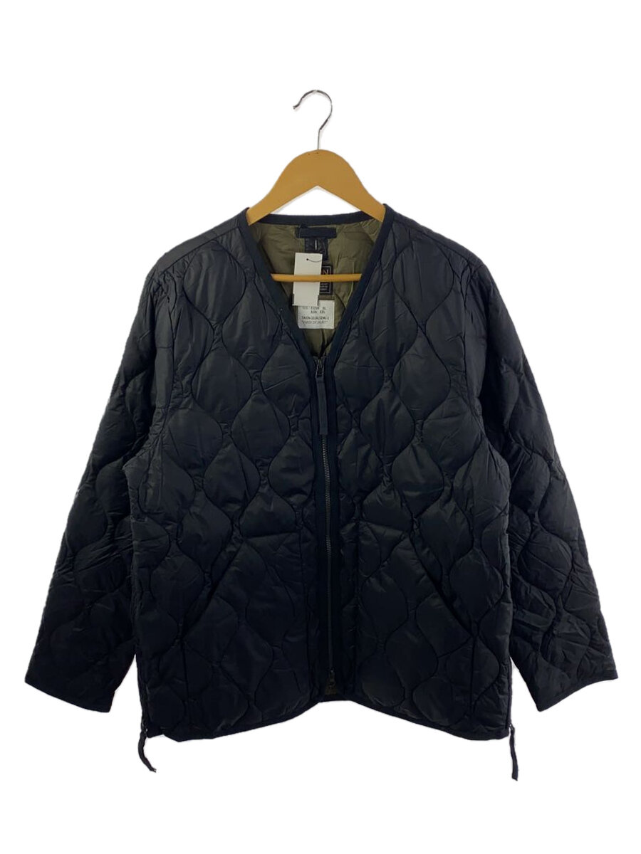 【中古】TAION◆キルティングジャケット/XXL/ポリエステル/BLK/101alszml-1【メンズウェア】