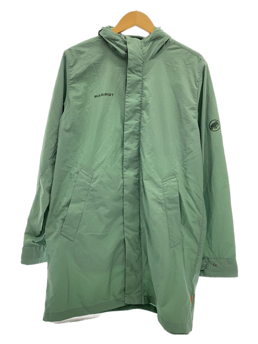 【中古】MAMMUT◆ユーティリティウィンドブレイクコート/Lサイズ/ナイロン/グリーン/1012-00670/マムート【メンズウェア】