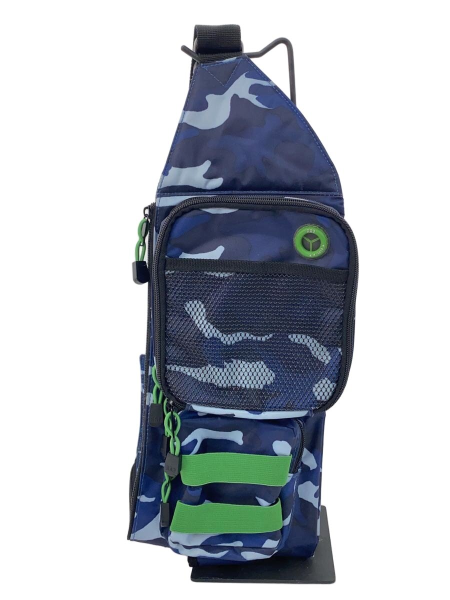 【中古】GAP◆ショルダーバッグ/ユーティリティボディバッグ/03/SPR/00s/BLU/カモフラ/ギャップ【バッグ】