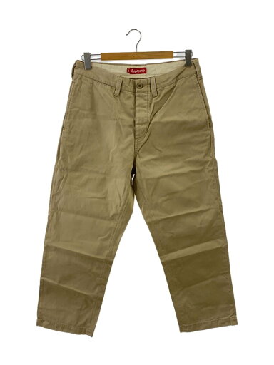 【中古】Supreme◆24SS/Chino Pant/ボトム/32/コットン/BEG【メンズウェア】 【中古】Supreme◆24SS/Chino Pant/ボトム/32/コットン/BEG【メンズウェア】