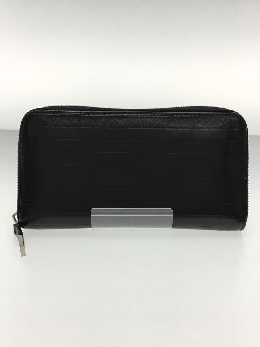 【中古】Dior HOMME◆長財布/レザー/ラ