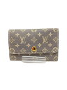 【中古】LOUIS VUITTON◆ミュルティクレ6_モノグラム・イディール_GRY/--/GRY/モノグラム/レディース【服飾雑貨他】