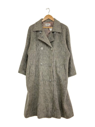 【中古】BEBEK・K/コート/42/ウール/GRY【メンズウェア】 【中古】BEBEK・K/コート/42/ウール/GRY【メンズウェア】