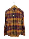 【中古】POLO RALPH LAUREN◆長袖シャツ/XS/コットン/ORN/チェック【メンズウェア】(4)