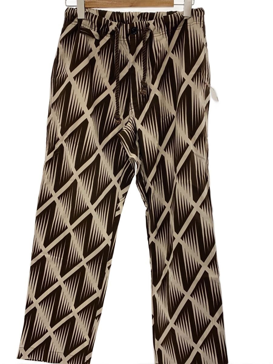 AT-DIRTY◆DH-ART DECO PANTS/ボトム/L/コットン/BRW/総柄