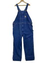 【中古】Carhartt◆オーバーオール/46/デニム/BLU【メンズウェア】
