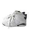 【中古】NIKE◆キッズ靴/16cm/スニーカー/WHT/384667-141【キッズ】