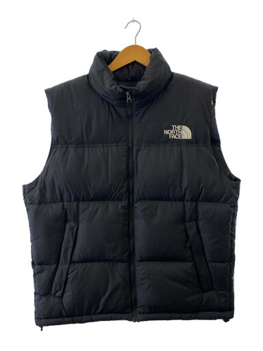 【中古】THE NORTH FACE◆NUPTSE VEST_ヌプシベスト/XL/ナイロン/BLK【メンズウェア】 【中古】THE NORTH FACE◆NUPTSE VEST_ヌプシベスト/XL/ナイロン/BLK【メンズウェア】