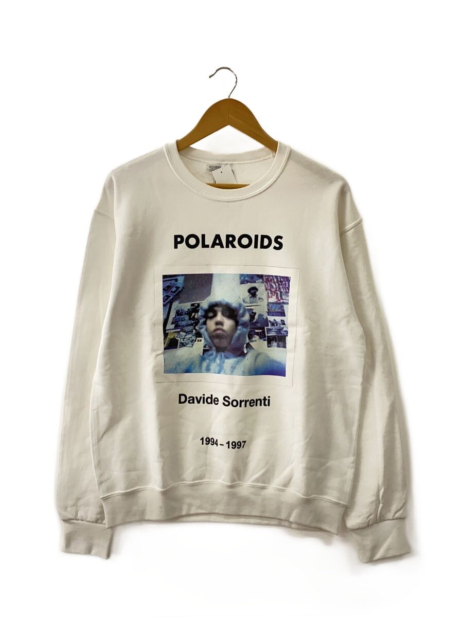 JERZEES◆23SS DAVIDE SORRENTI CREW NECK SWEAT/左袖汚れ有/スウェット/M/コットン//