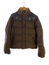【中古】MONCLER◆×JUNYA WATANABE MAN/ツイードレザー切替ダウンジャケット/WB-J104/アーカイブ【メンズウェア】