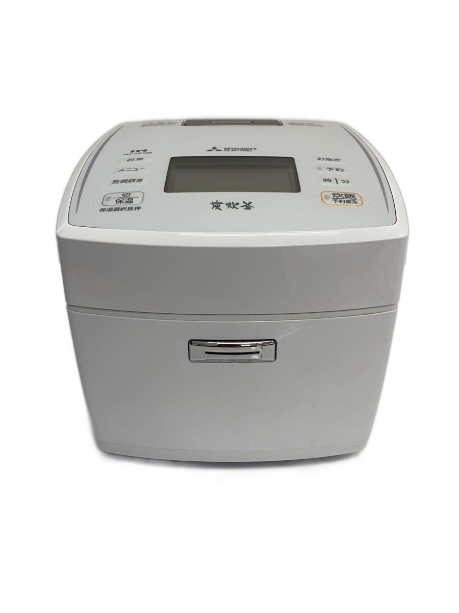 楽天市場】三菱 nj－ve108－w 5．5合炊き ih ジャー炊飯器 備長炭 炭炊
