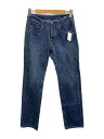 【中古】MIU MIU◆00s/ボトム/31/コットン/インディゴ/ミュウミュウ//【メンズウェア】