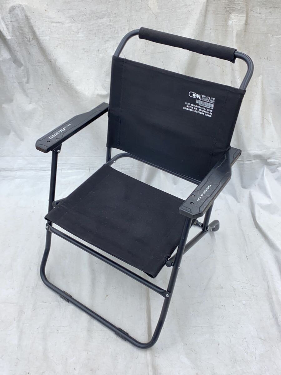 on-u life/チェア/1人用/BLK/knuckle kermit folding chair L