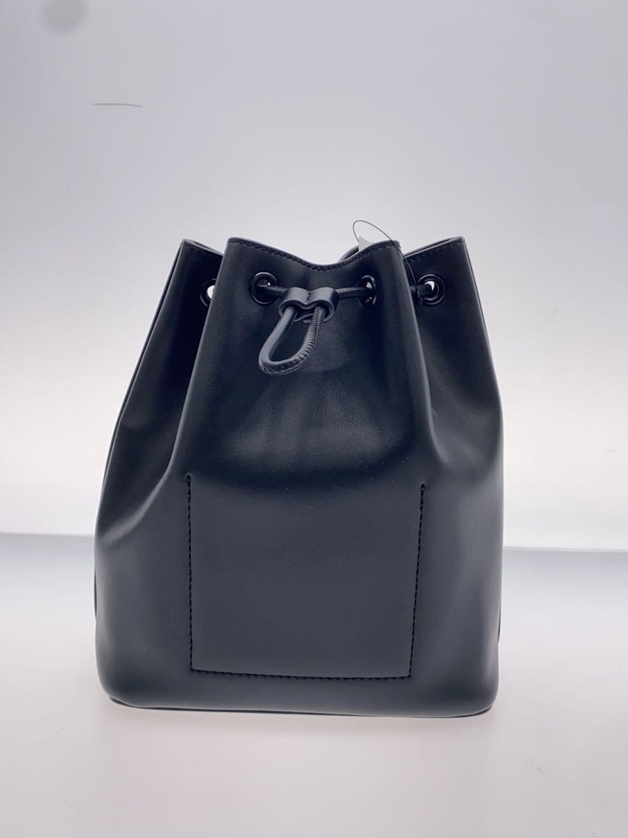 【中古】Mila Owen◆ハンドバッグ/フェイクレザー/BLK/無地【バッグ】 jumblestore-38276671 2nd STREET 楽天市場店 サンプル画像3