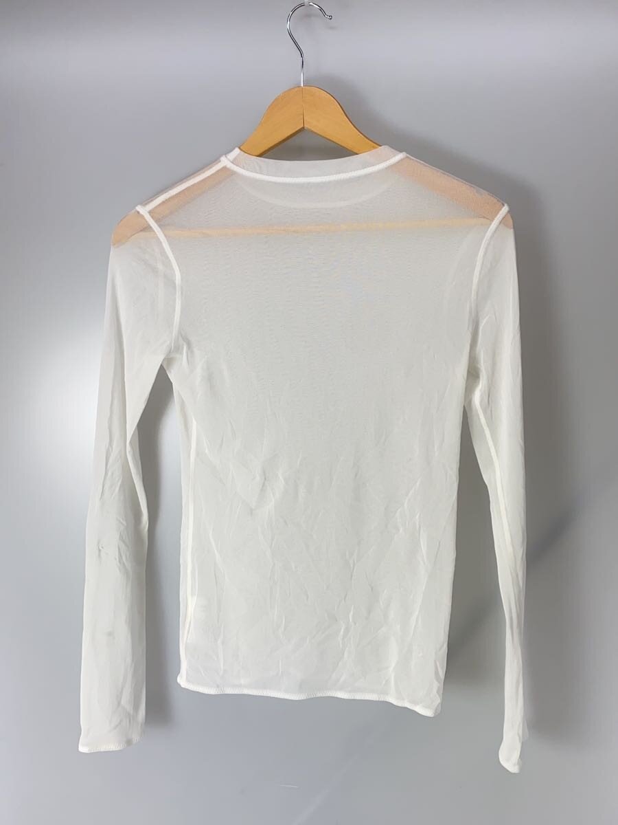 【中古】Whim Gazette◆ニット・セーター(薄手)/FREE/ナイロン/WHT/無地/wgz1022106...