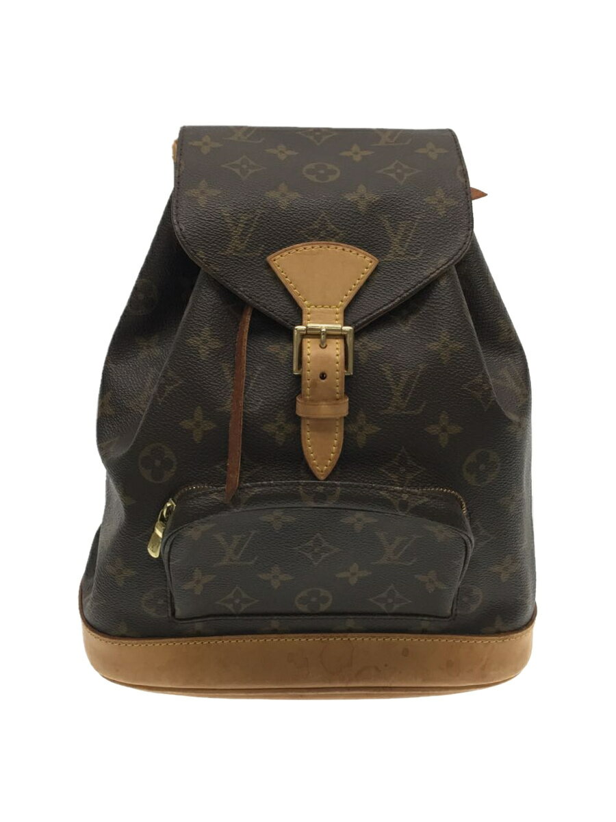 【中古】LOUIS VUITTON◆リュック[仕入]/PVC/BRW/総柄/M51136【バッグ】