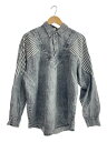【中古】長袖シャツ/--/コットン/GRY【メンズウェア】
