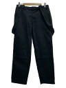 【中古】DICKIES◆ディッキーズ/オーバーオール/32/ポリエステル/BLK/無地/DK007488CC21【メンズウェア】