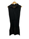 【中古】Jean Paul GAULTIER FEMME◆ワンピース/40/ポリエステル/BLK/無地//【レディースウェア】(4)