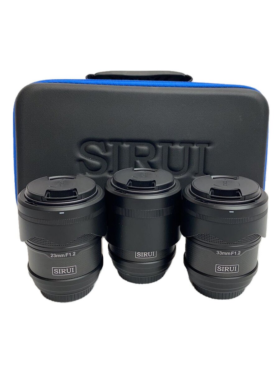 【中古】SIRUI◆Sniper Series/23mm/33mm/53mm/3点セット/F1.2 Autofocus【カメラ】
