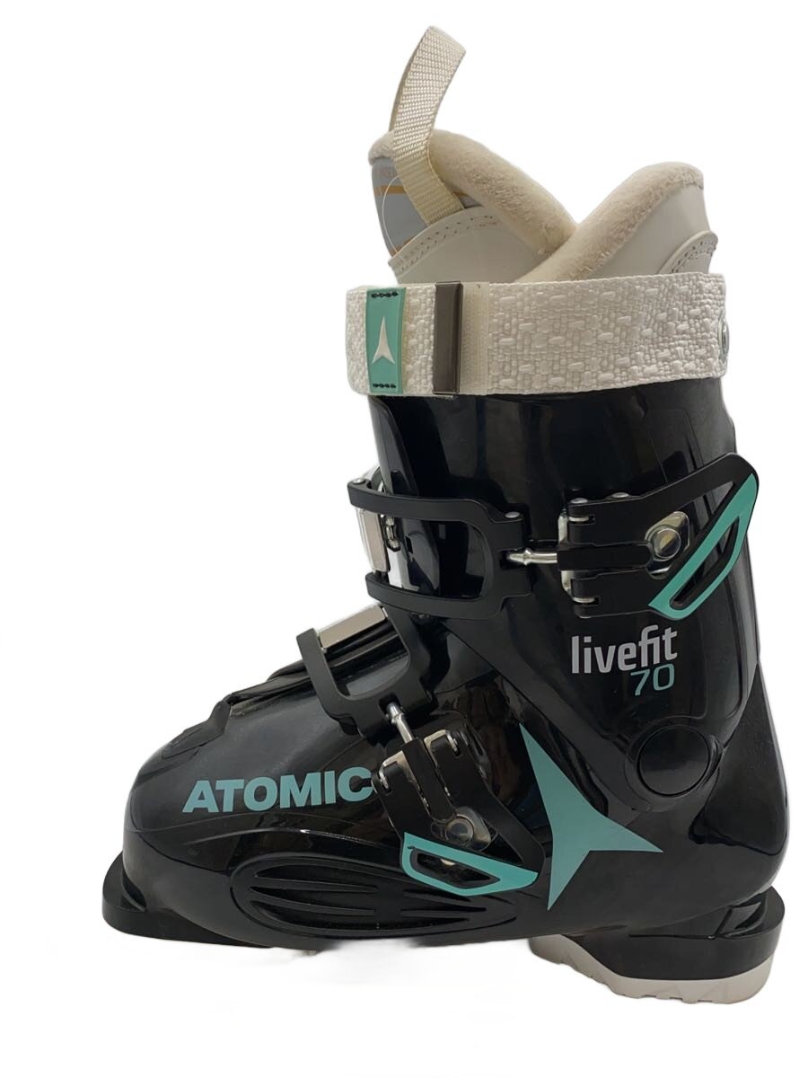 【中古】ATOMIC◆スキーブーツ/23.5cm/BLK/LIVEFIT70【スポーツ】