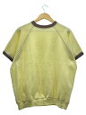 【中古】半袖スウェット/ラグラン/スウェット/CRM/無地【メンズウェア】