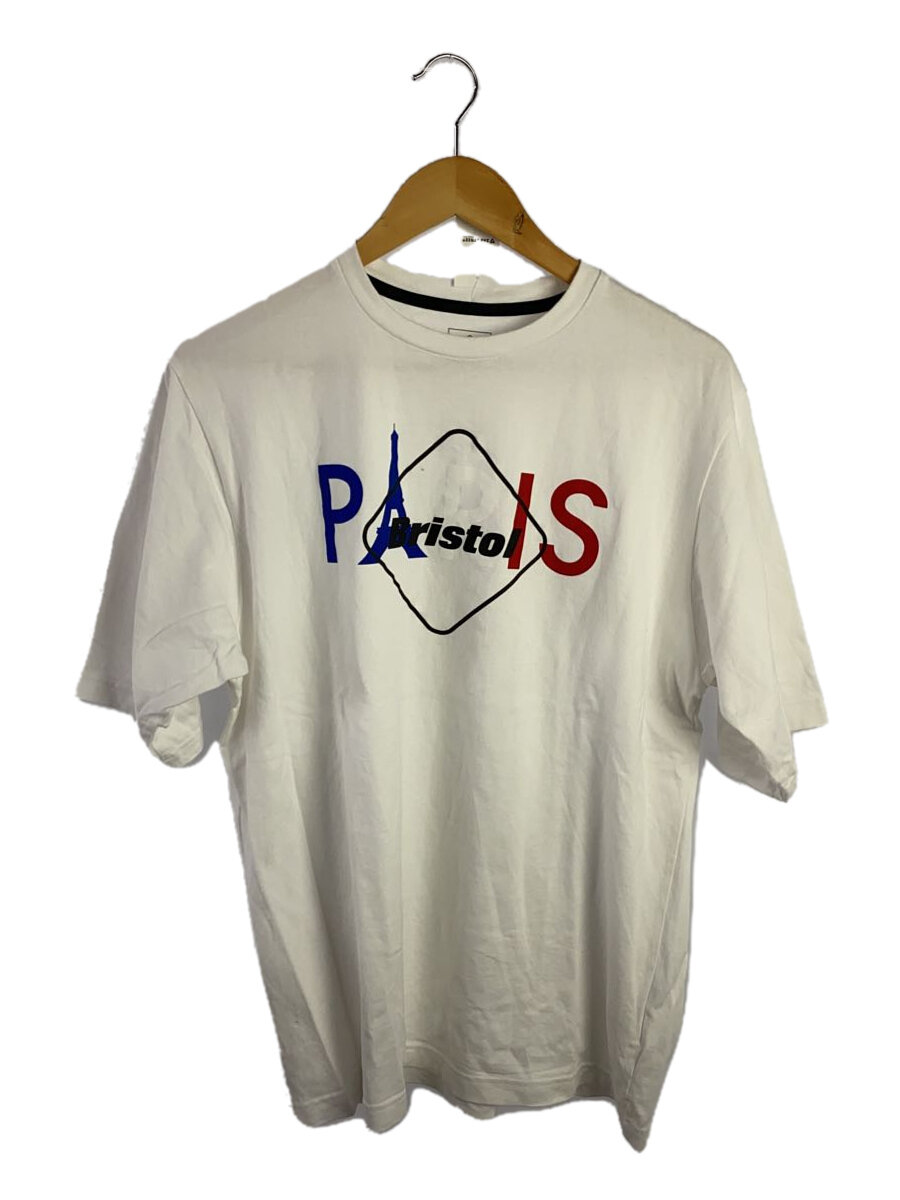 【中古】F.C.R.B.(F.C.Real Bristol)◆Tシャツ/S/コットン/WHT/FCRB-240076【メンズウェア】
