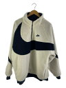 【中古】NIKE◆VM SWOOSH FULL ZIP JACKET/ジャケット/3XL/ポリエステル/WHT/BQ6546-114【メンズウェア】