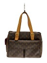 【中古】LOUIS VUITTON◆ミュルティプリ・シテ_モノグラム・キャンバス_BRW/PVC/BRW/M51162【バッグ】(4)