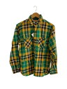 【中古】SUGAR CANE◆長袖シャツ/M/コットン/GRN/チェック/SC29364【メンズウェア】(4)