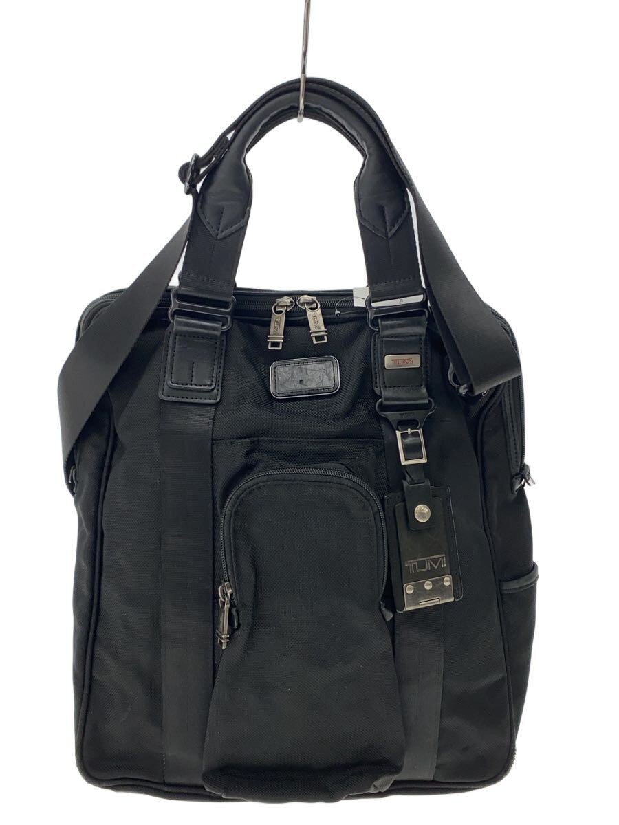 【中古】TUMI◆角ダメージ有/ALPHA BRAVO DAILY TOTE/トートバッグ/ナイロン/BLK/22320DH//【バッグ】