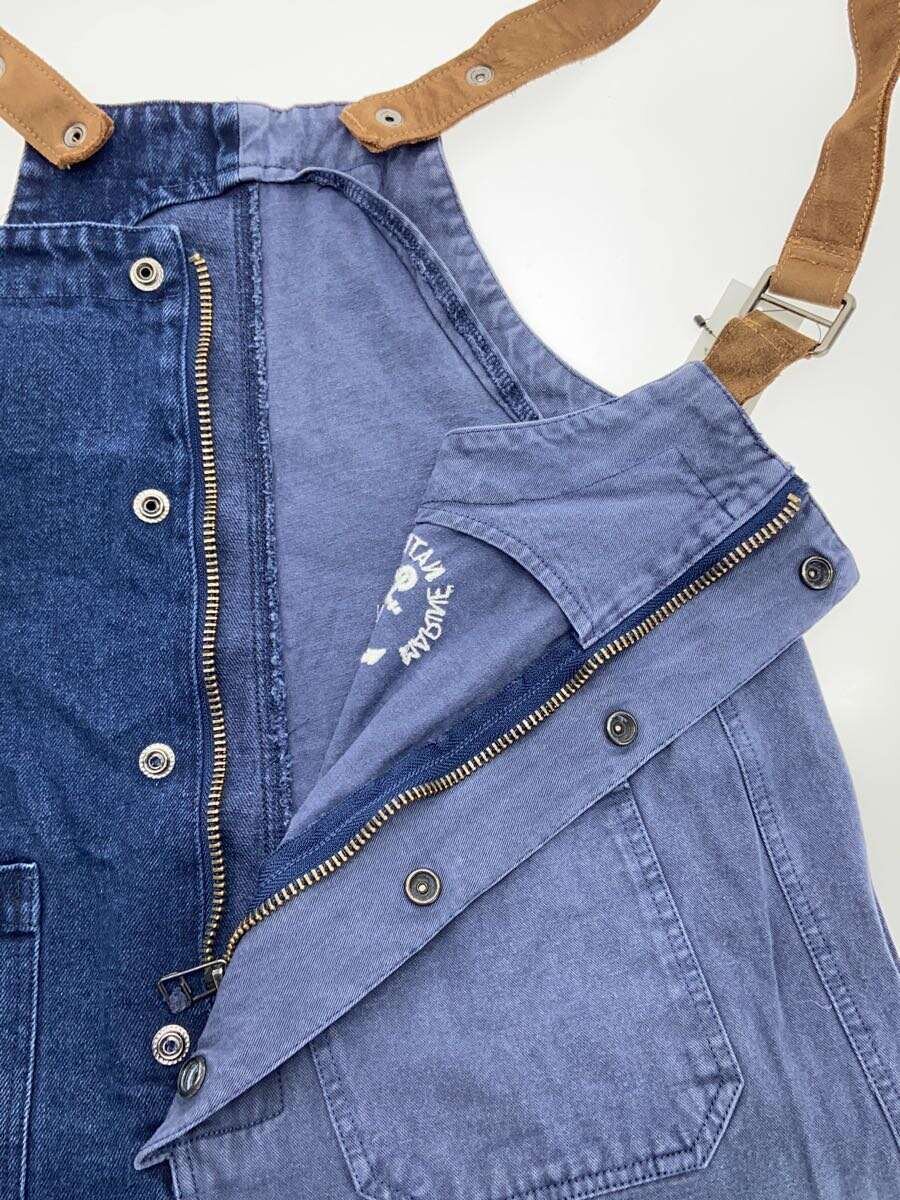 【中古】Karaku◆オーバーオール/S/コットン/IDG/PB1919321【メンズウェア】