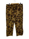 【中古】Duxbak◆70s/ボトム/L/ナイロン/BRW/カモフラ/649-588【メンズウェア】