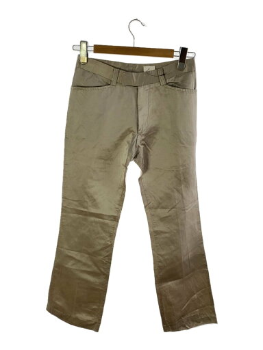 【中古】KATHARINE HAMNETT LONDON◆シルク混 ストレートパンツ/S/シルク/GRY【メンズウェア】 【中古】KATHARINE HAMNETT LONDON◆シルク混 ストレートパンツ/S/シルク/GRY【メンズウェア】