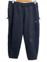 【中古】NIKE◆AS M NK SOLO SWSH FLC CF PANT/ボトム/2L/コットン/BLK/DX1365-010【メンズウェア】