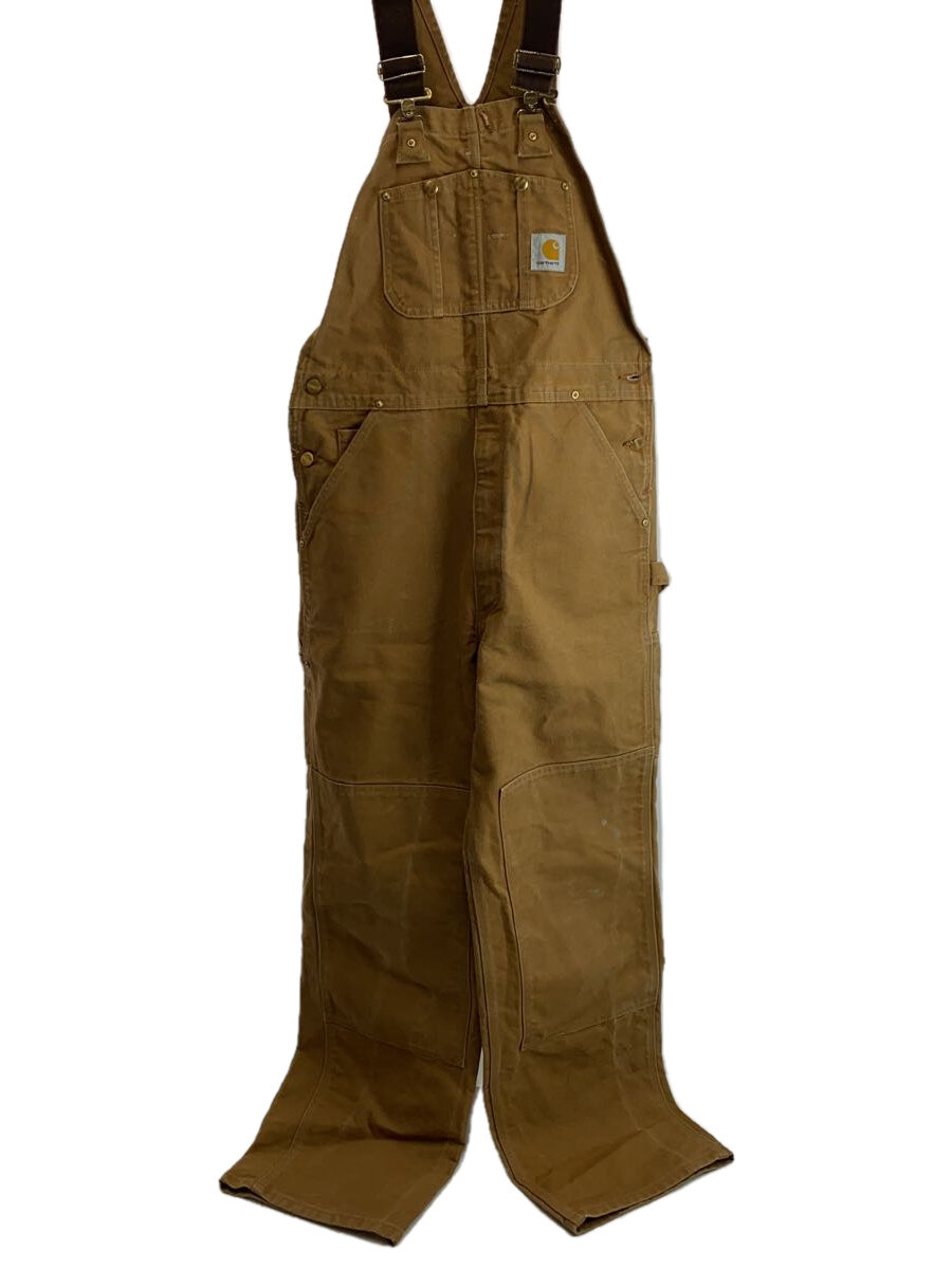 【中古】Carhartt◆オーバーオール/34/コットン/CML/MI 48121//【メンズウェア】