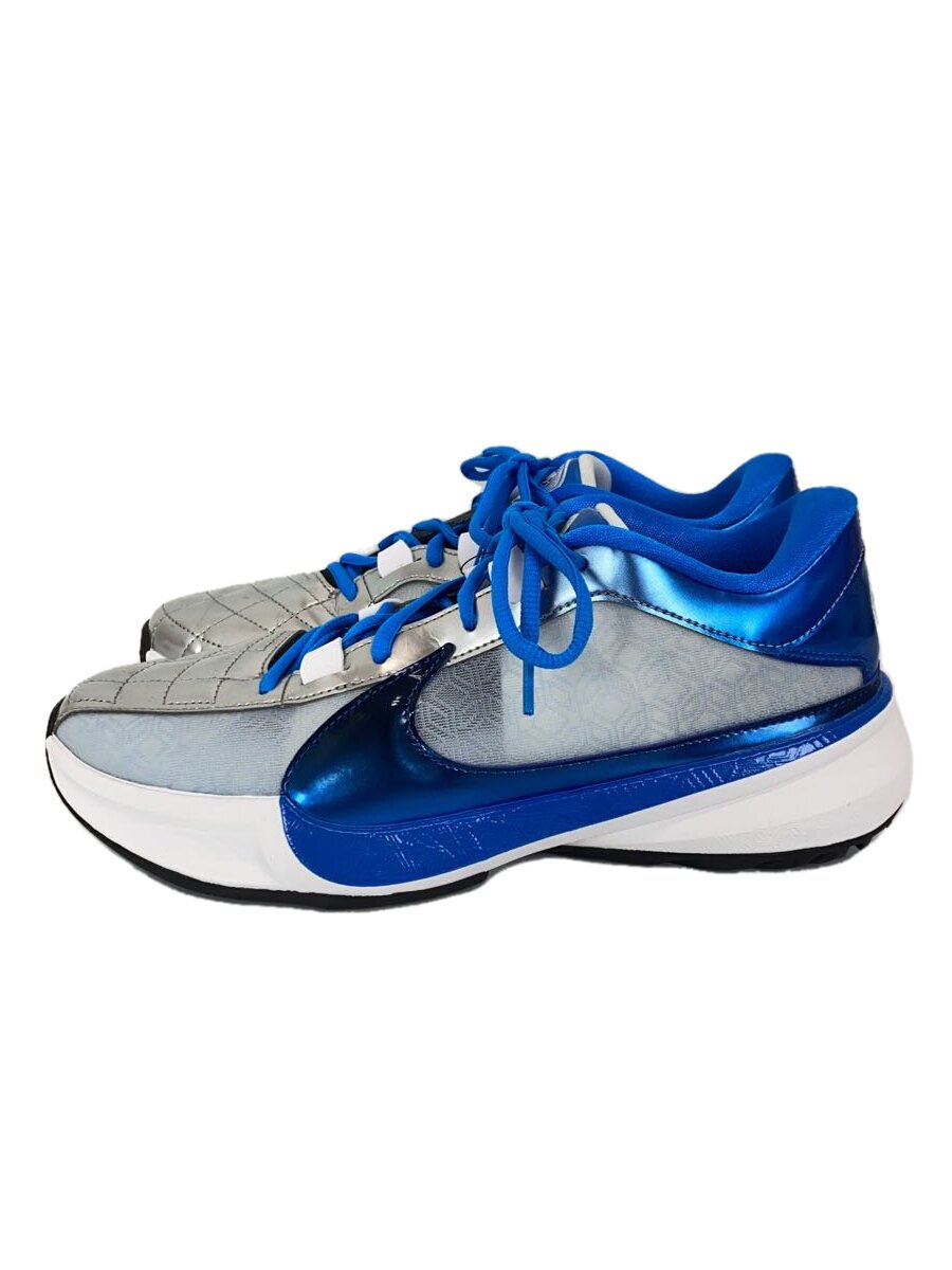 NIKE◆Freak 5 EP/フリーク5/ローカットスニーカー/26.5cm/ブルー/ポリエステル/DX4996-402