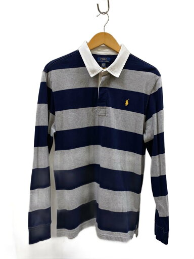 【中古】POLO RALPH LAUREN◆ポロシャツ/XL/コットン/ボーダー【メンズウェア】 【中古】POLO RALPH LAUREN◆ポロシャツ/XL/コットン/ボーダー【メンズウェア】