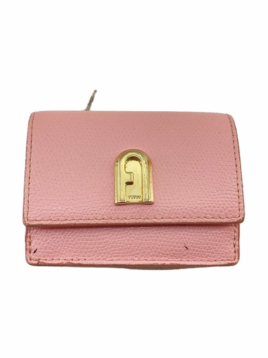 【中古】FURLA◆小銭入れ中汚れ有/3