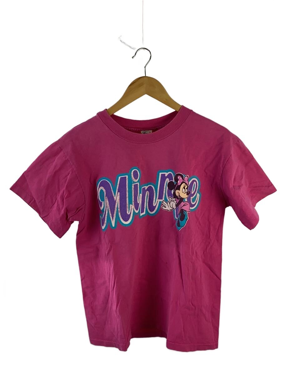 Disney◆VT/90s/Tシャツ/S/コットン/PNK//