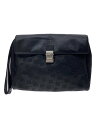 【中古】dunhill◆セカンドバッグ/PVC/BLK/L3LH91A【バッグ】(4)