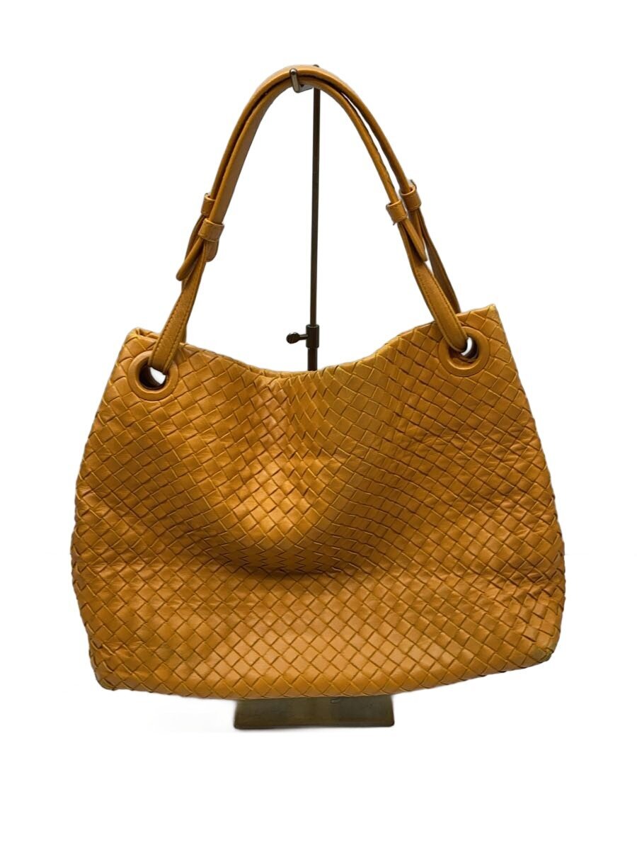 【中古】BOTTEGA VENETA◆トートバッグ/レザー/CML//【バッグ】