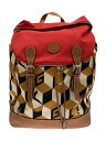 【中古】GUCCI◆インターロッキングG/ラビット/リュック/ナイロン/CML/総柄/696013【バッグ】